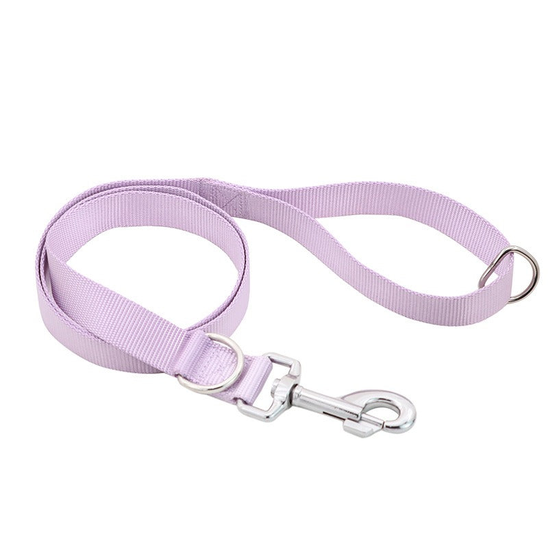Hundeleine Nylon – Flachseil für kleine & große Hunde