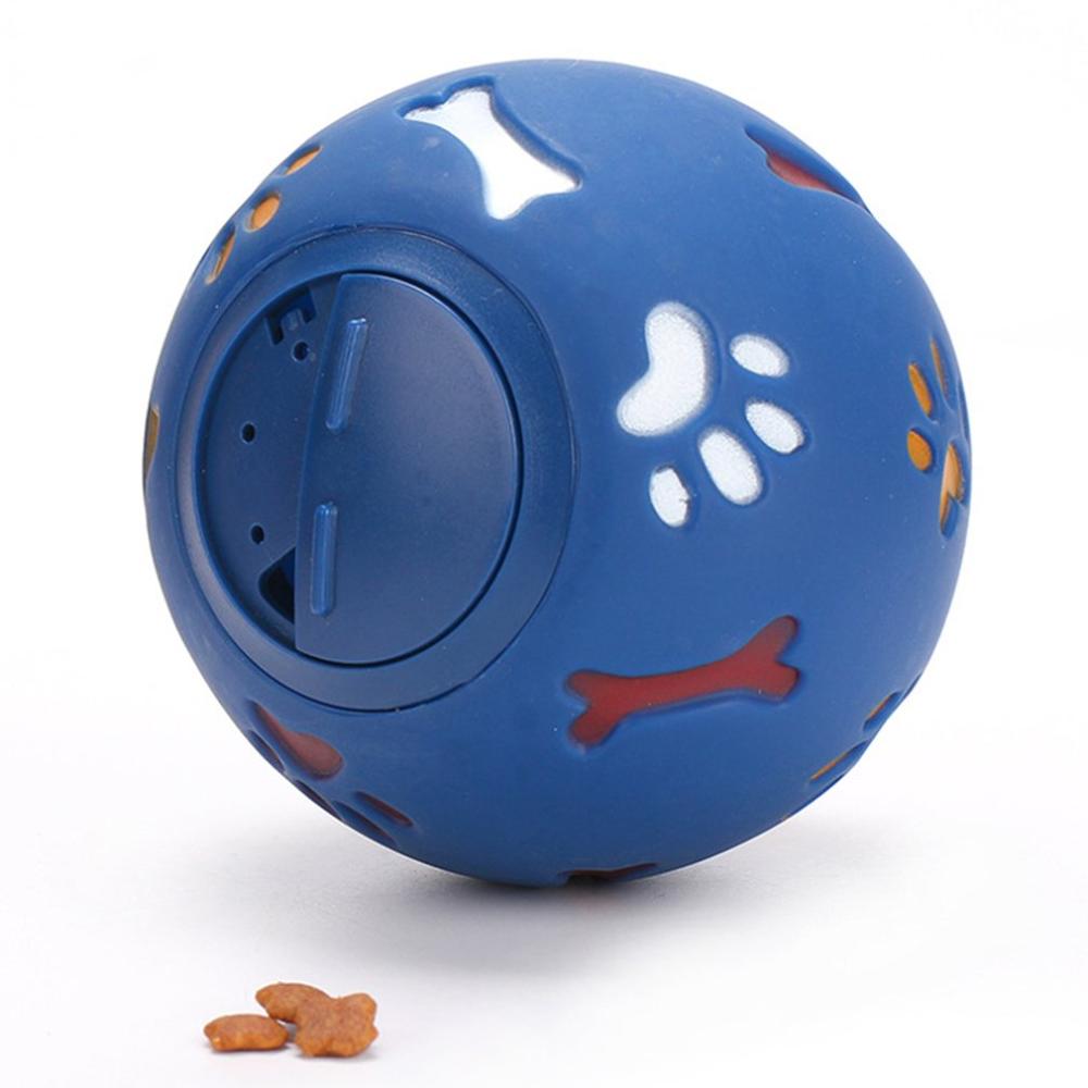 IQ-Trainingsball für Hunde – Leckerli-Spielzeug aus Gummi, bissfest & interaktiv