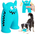 Monster-Kauspielzeug für Hunde – Naturkautschuk, Quietscher & Zahnpflege