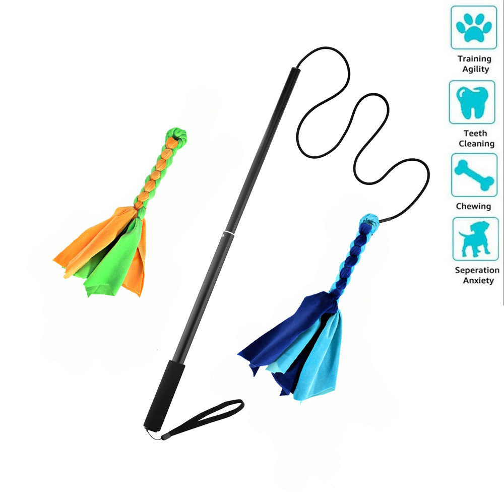 Ausziehbarer Ballwerfer für Hunde – Aluminium, S (69cm) oder L (90cm)