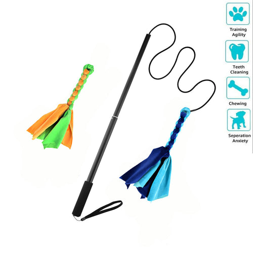 Ausziehbarer Ballwerfer für Hunde – Aluminium, S (69cm) oder L (90cm)