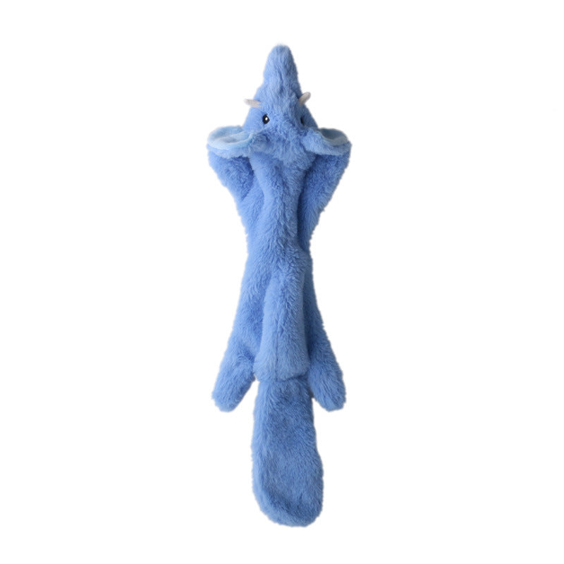 Plüsch-Tierspielzeug für Hunde – Krokodil, Schwein & Elefant, 45 cm