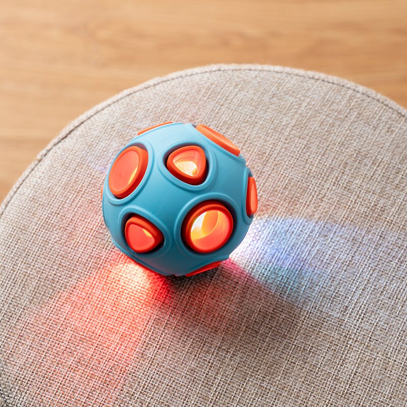 HOOPET Interaktiver Gummiball für Hunde – Leckerli-Spielzeug leuchtend oder mit Glocke