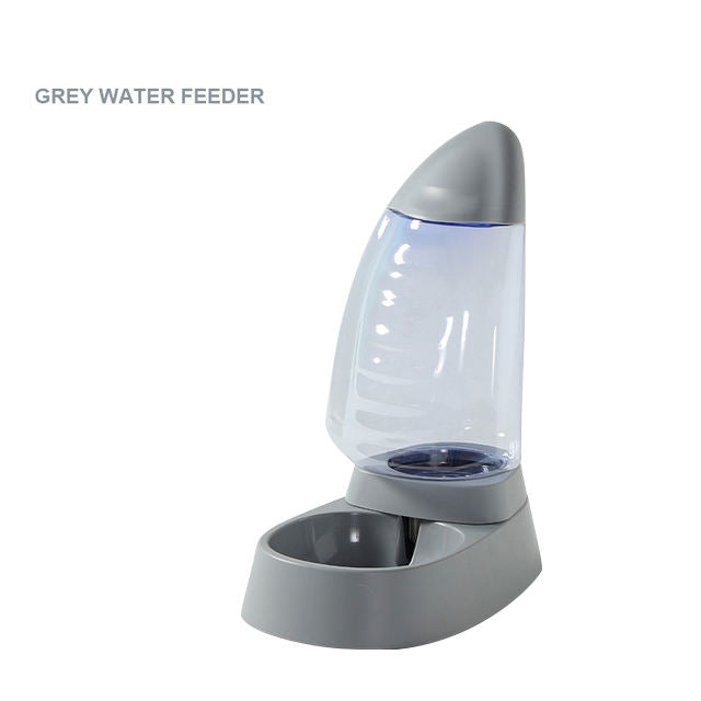 Hundenapf & Wasserspender Segelboot-Design – Transparent, Große Kapazität, 4 Farben