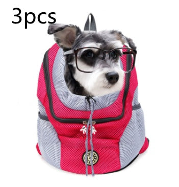Hunde-Rucksack & Tragetasche – 5 Farben, S/L/XL, auch als Set