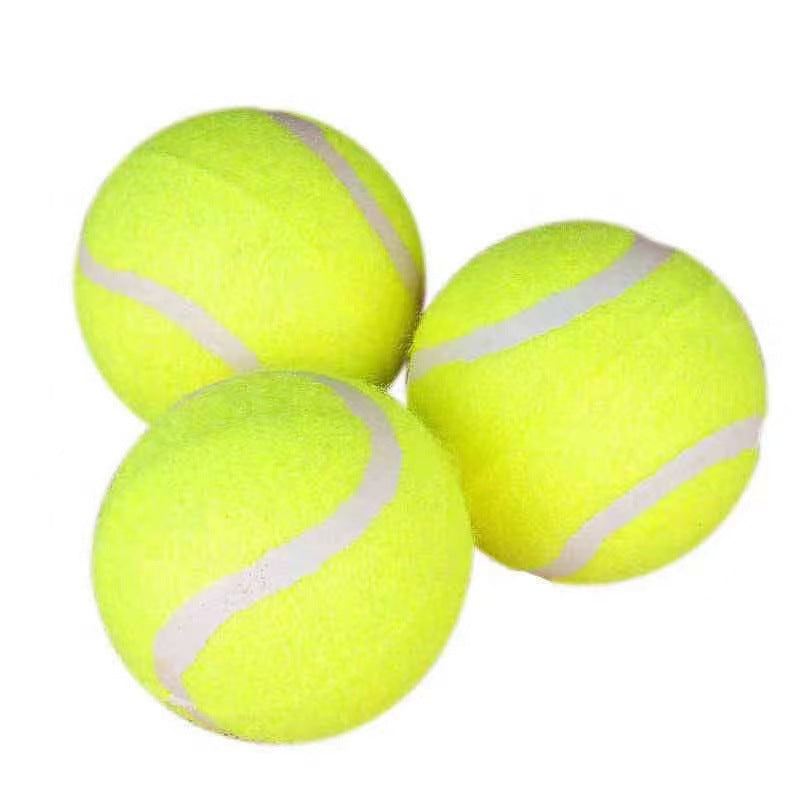 Gummi-Tennisball für Hunde – elastisch, bissfest, 6 cm