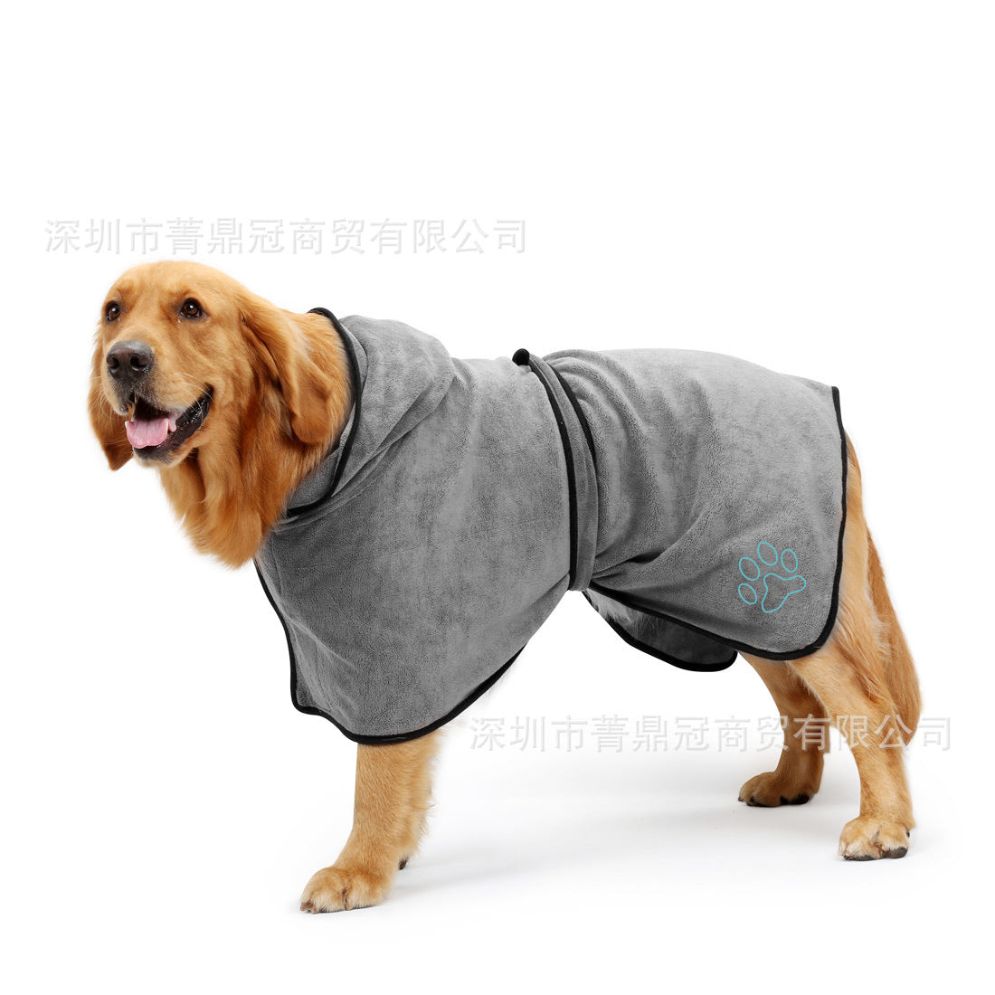 Mikrofaser-Bademantel für Hunde – superabsorbierend, schnelltrocknend & in 5 Größen