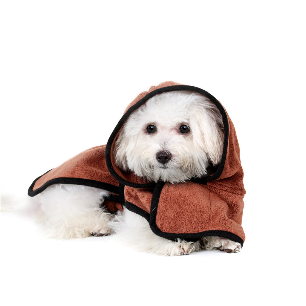 Mikrofaser-Bademantel für Hunde – superabsorbierend, schnelltrocknend & in 5 Größen