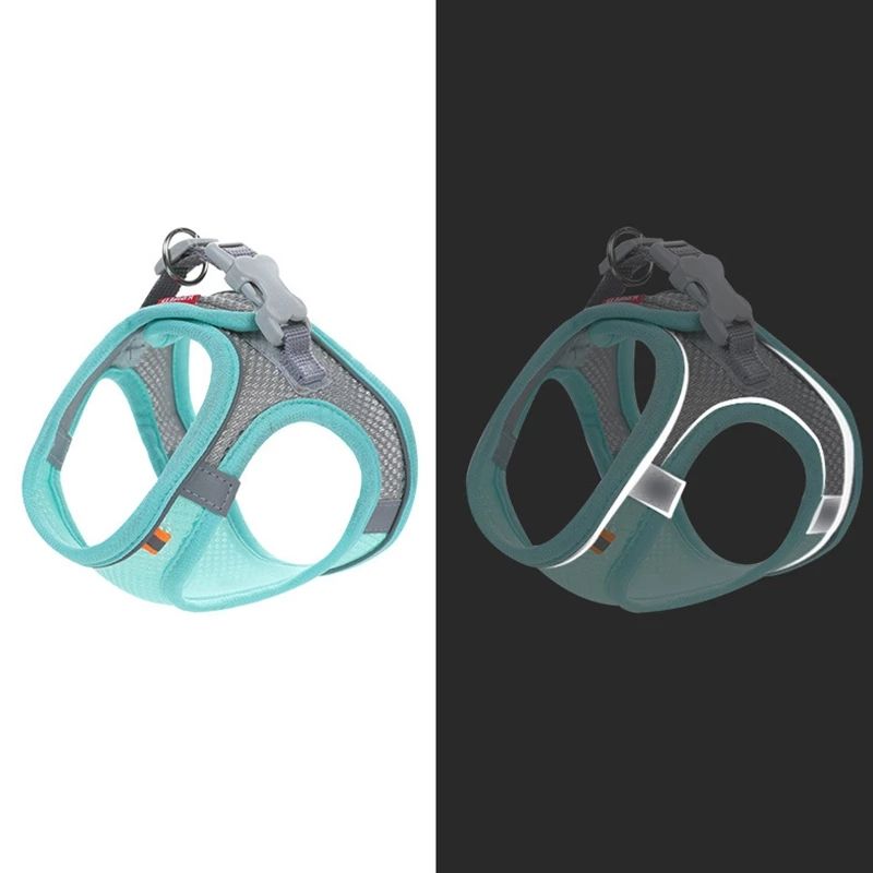 No-Pull Hundegeschirr Weste – reflektierend, atmungsaktiv, S–XL, 3 Farben