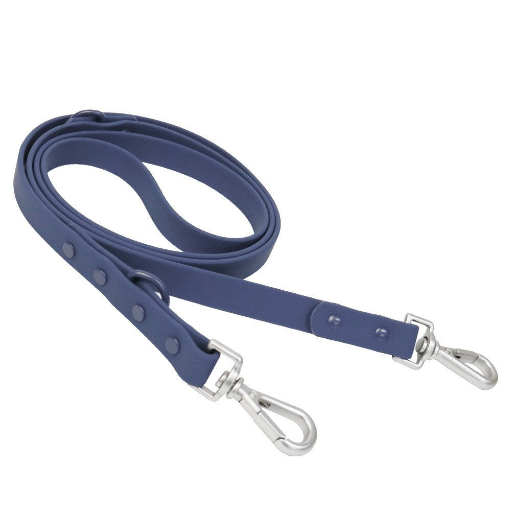 Wasserdichtes PVC Hundegeschirr Set – bissfest, 5 Farben, S/M/L, als Halsband, Leine oder Brustgeschirr