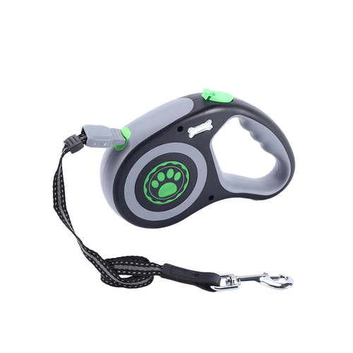Einziehbare Nylon-Hundeleine für kleine & mittlere Hunde – ABS-Gehäuse, S & L, 3 Farben