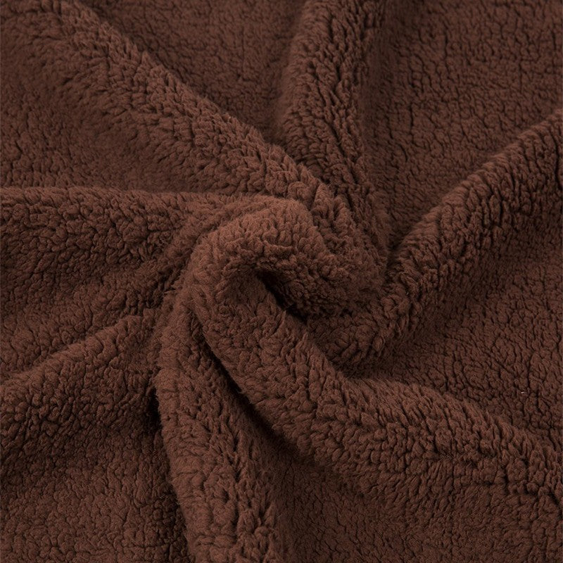 Plüsch-Hundematte & Sitzkissen – 3 Farben, XS–XL
