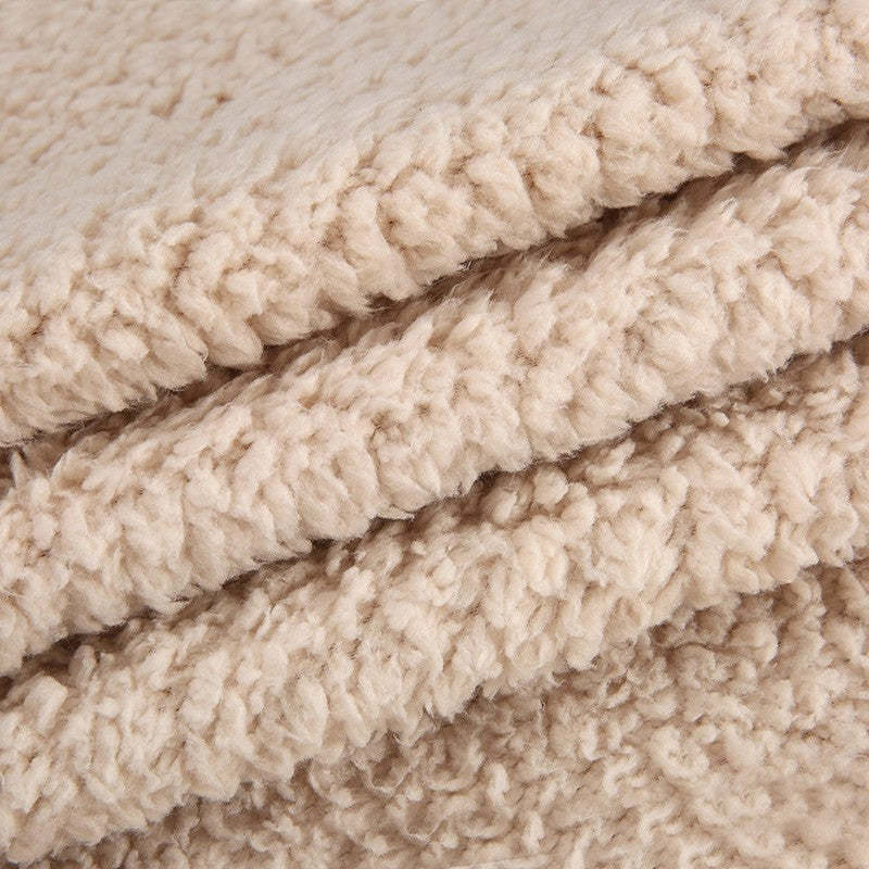 Plüsch-Hundematte & Sitzkissen – 3 Farben, XS–XL