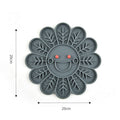 Blumenförmiges Silikon-Leckpad für Hunde – Anti-Schling & Slow-Food-Matte