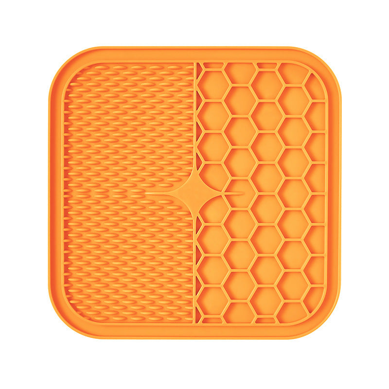 Silikon-Leckpad für Hunde – Anti-Schling-Matte, klein (15cm) oder groß (21cm)