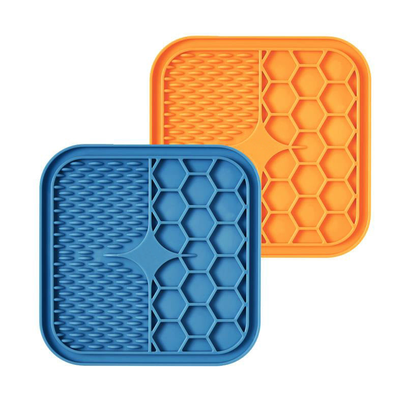 Silikon-Leckpad für Hunde – Anti-Schling-Matte, klein (15cm) oder groß (21cm)