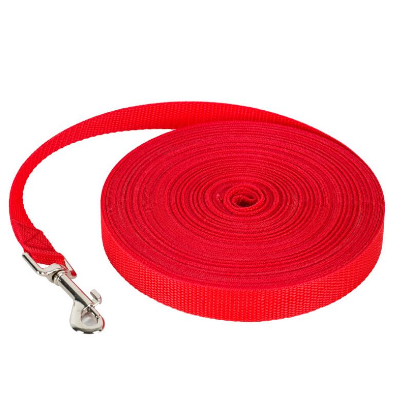 Nylon-Hundeleine – 5 Längen (1,5–10m), 5 Farben, für Hunde & Katzen