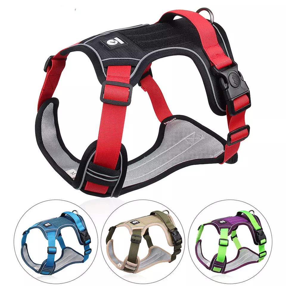 Hundegeschirr Weste aus Oxford-Stoff – Robust, Verstellbar, S–XL