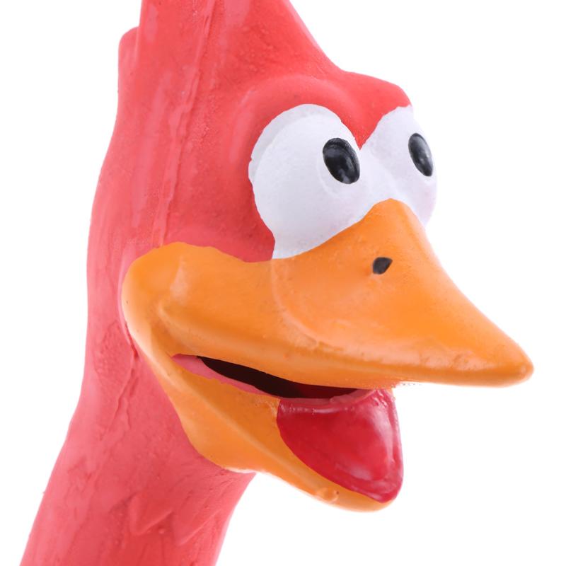 Quietschendes Latex-Huhn für Hunde – bissfest & lautstärk