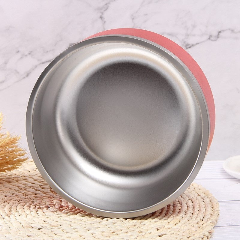 Edelstahl Hundenapf groß – doppelwandig, rutschfest, 10 Farben, 32 / 42 / 64 oz