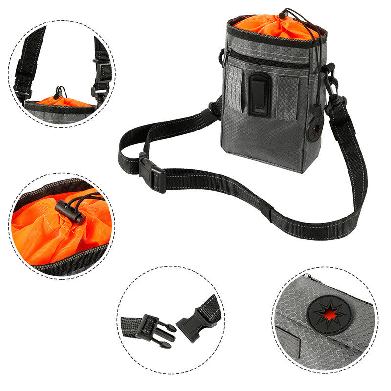 Multifunktionale Hundetraining-Tasche – mit Faltnapf, Clicker & Kotbeutel