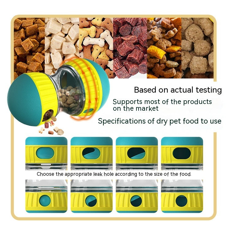 Futterball Tumbler für Hunde – Slow Feeder & Intelligenzspielzeug | Blau / Rot / Set