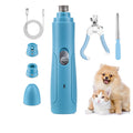 Elektrischer Nagelschleifer für Hunde – USB-aufladbar, leise & schmerzfrei | 3 Styles