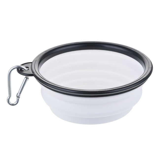 Portabler Silikon Faltnapf – 350ml, 24 Farben, für Wasser & Futter