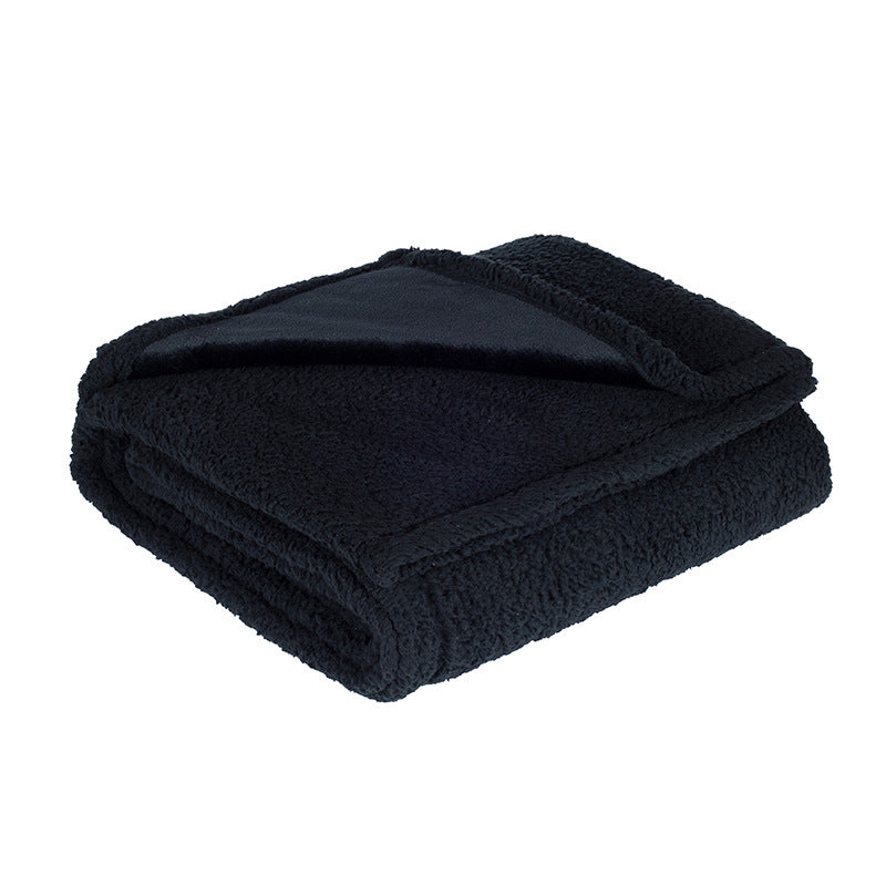 Wasserdichte Hundedecke aus Flanell & Baumwollvelvet – Schwarz, Coffee, Grau, XS–XL
