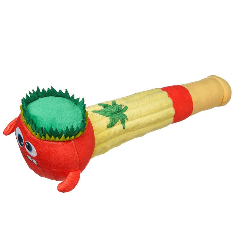 Plüsch-Quietschspielzeug für Hunde – Bissfeste Röhre & Puzzle