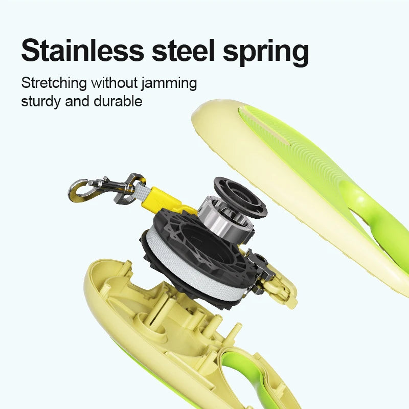 Einziehbare Hundeleine 3m – für kleine Hunde & Katzen, ABS+Nylon