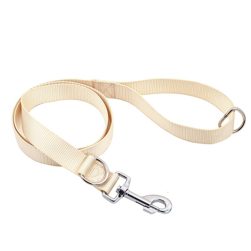 Hundeleine Nylon – Flachseil für kleine & große Hunde