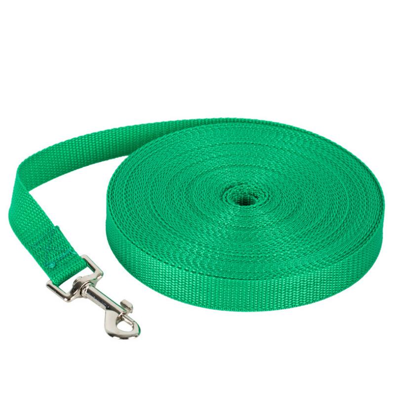 Nylon-Hundeleine – 5 Längen (1,5–10m), 5 Farben, für Hunde & Katzen