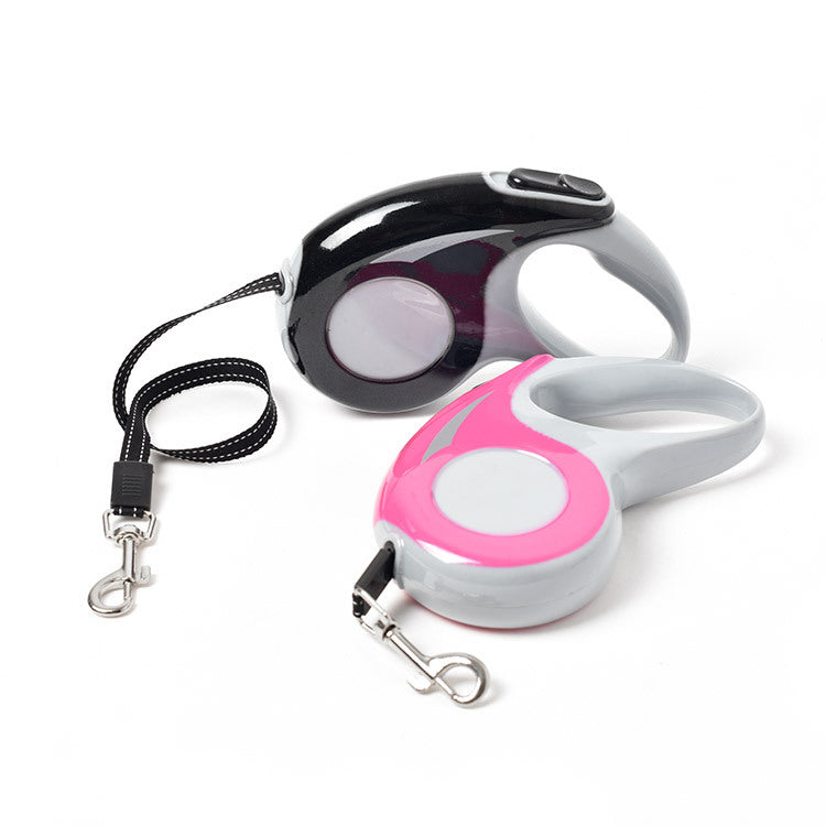 Automatische Einzieh-Hundeleine | 3M & 5M | Nylon | Metallkarabiner | 3 Farben