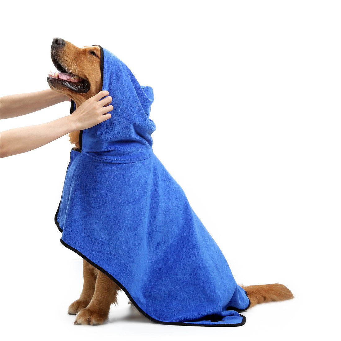 Mikrofaser-Bademantel für Hunde – superabsorbierend, schnelltrocknend & in 5 Größen