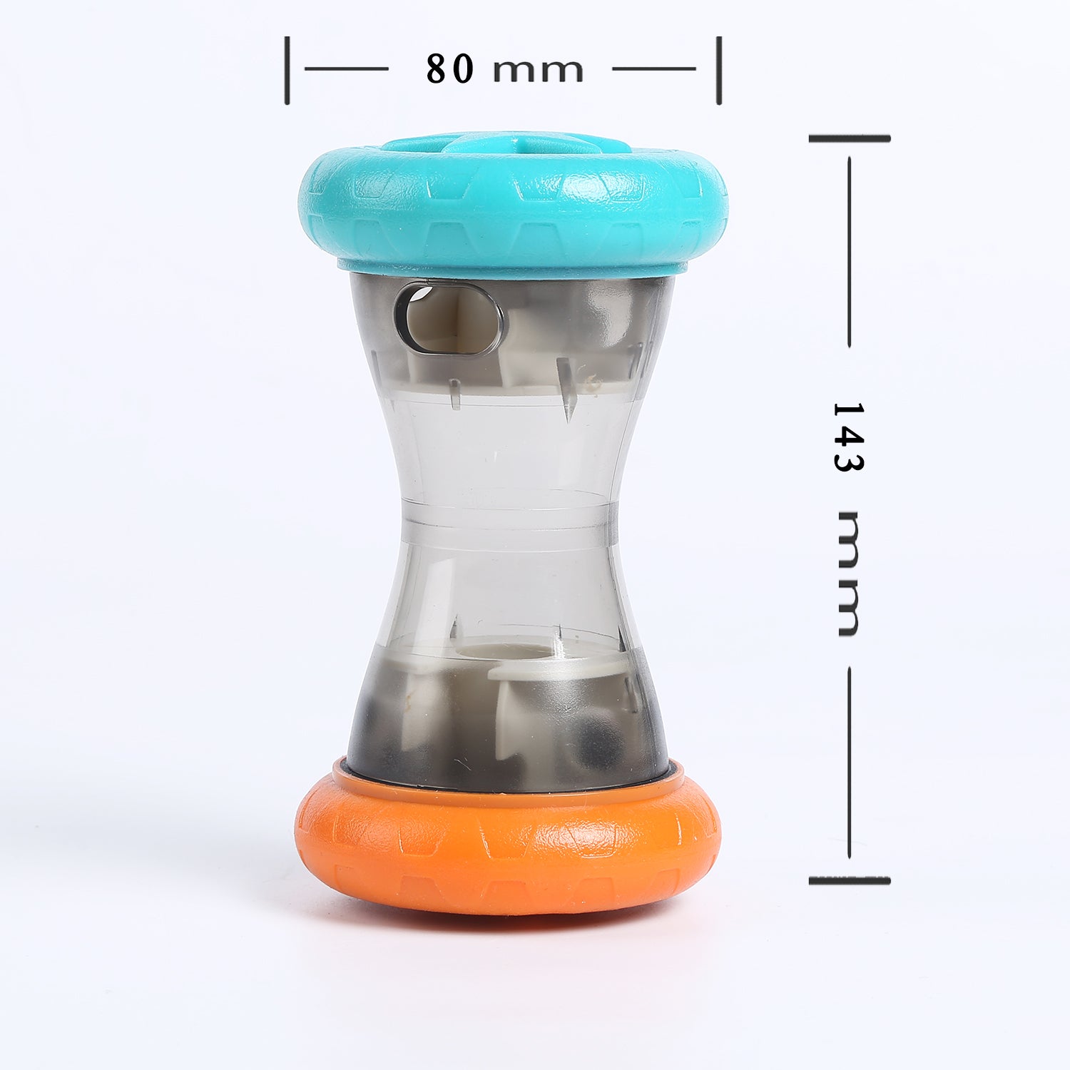 Hantel-Futterspender für Hunde – Rollender Slow Feeder & Intelligenzspielzeug