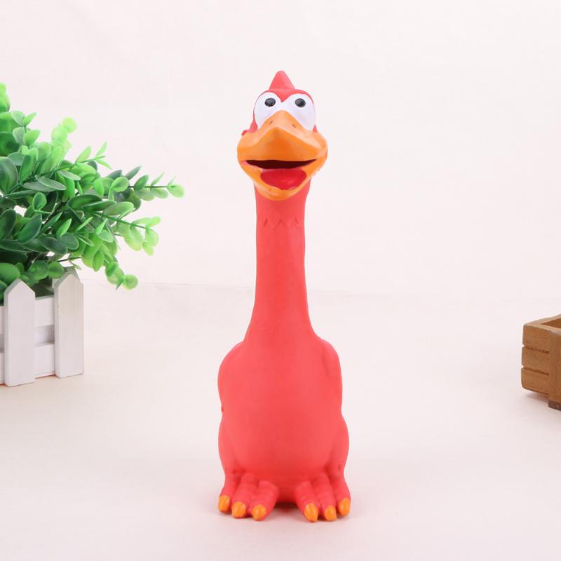 Quietschendes Latex-Huhn für Hunde – bissfest & lautstärk