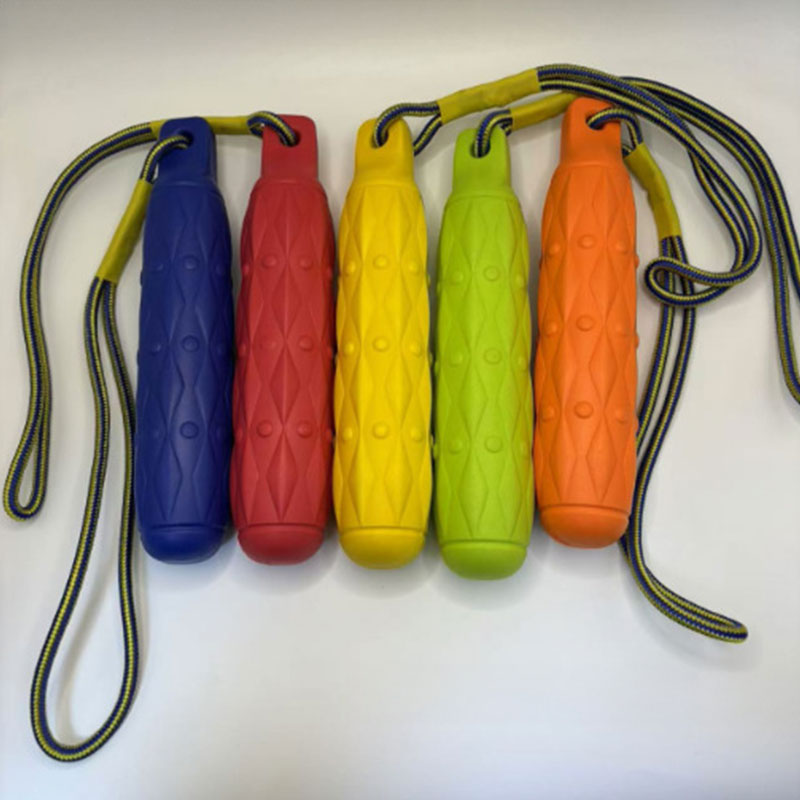 Hunde-Kaustab aus EVA | Bissfest | 29 cm | Mit oder ohne Seil | Zufallsfarbe