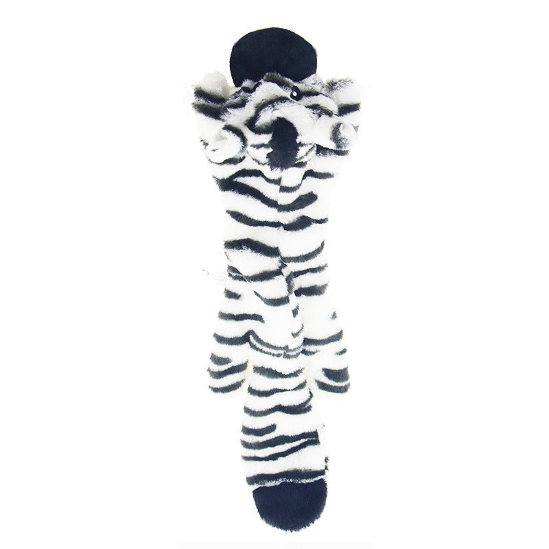Hundespielzeug Plüsch-Tier mit Sound | 6 Motive | 45 cm | Tiger, Löwe & mehr