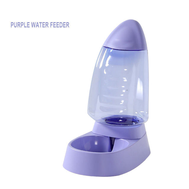 Hundenapf & Wasserspender Segelboot-Design – Transparent, Große Kapazität, 4 Farben