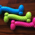 Gummi-Kauspielzeug mit Dornen fuer Hunde - Zahnpflege | Molartraining | 11x4 cm | Beissresistent
