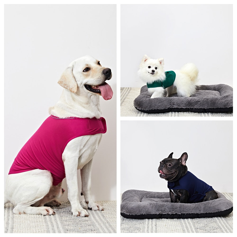 Anti-Angst-Weste fuer Hunde - Thunder Shirt | Beruhigungsweste | 3 Farben | XS-XL | Alle Jahreszeiten