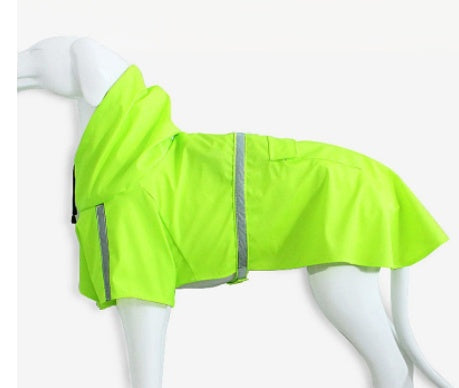 Hunde-Regenmantel wasserdicht & reflektierend – 5 Farben, S–5XL