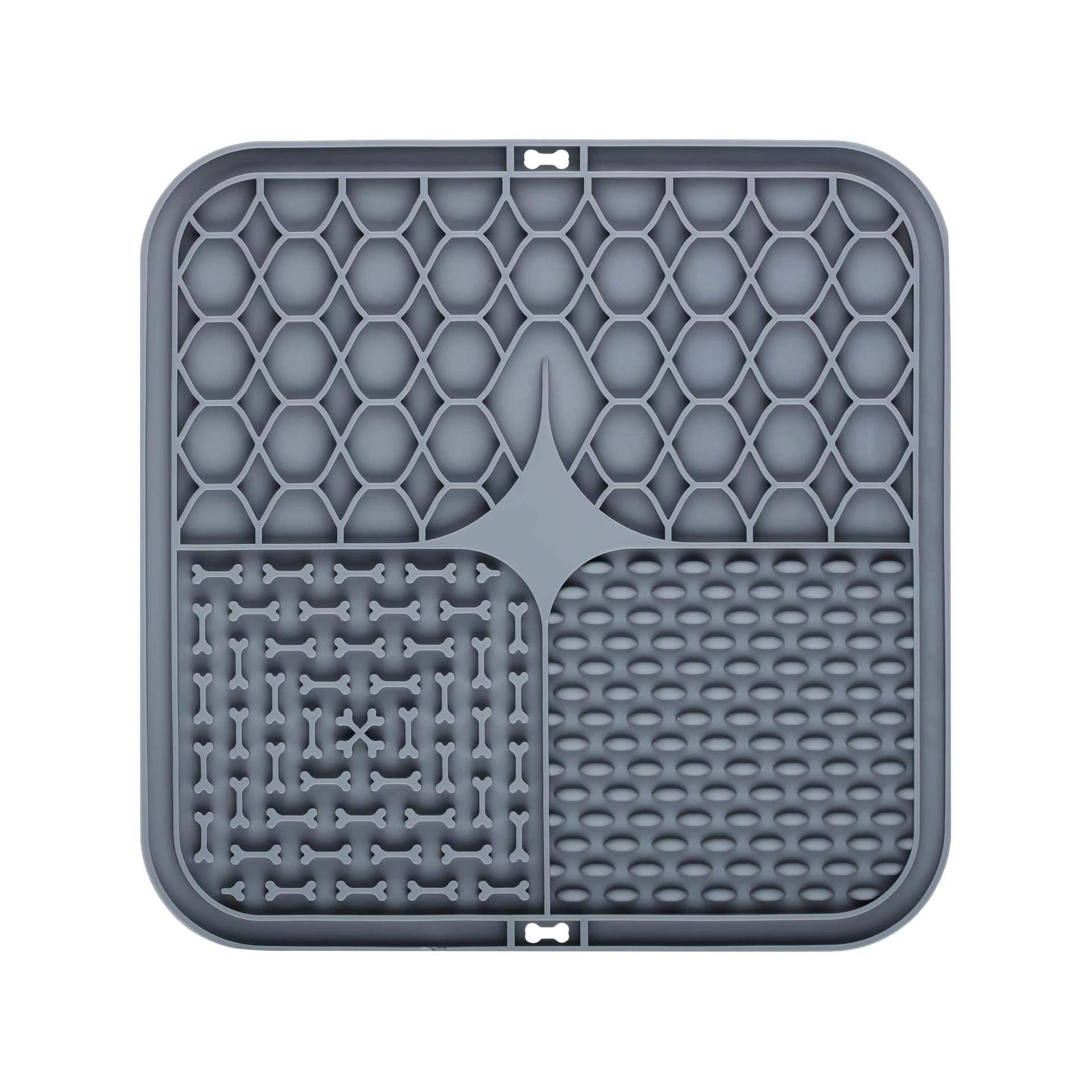 Silikon-Leckpad mit Saugnapf für Hunde – 15cm oder 20cm, Anti-Schling