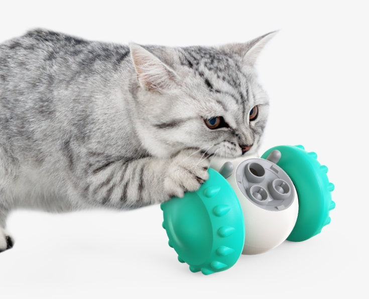 Intelligenzball Futterball Tumbler – Interaktives Slow-Feeder Hundespielzeug