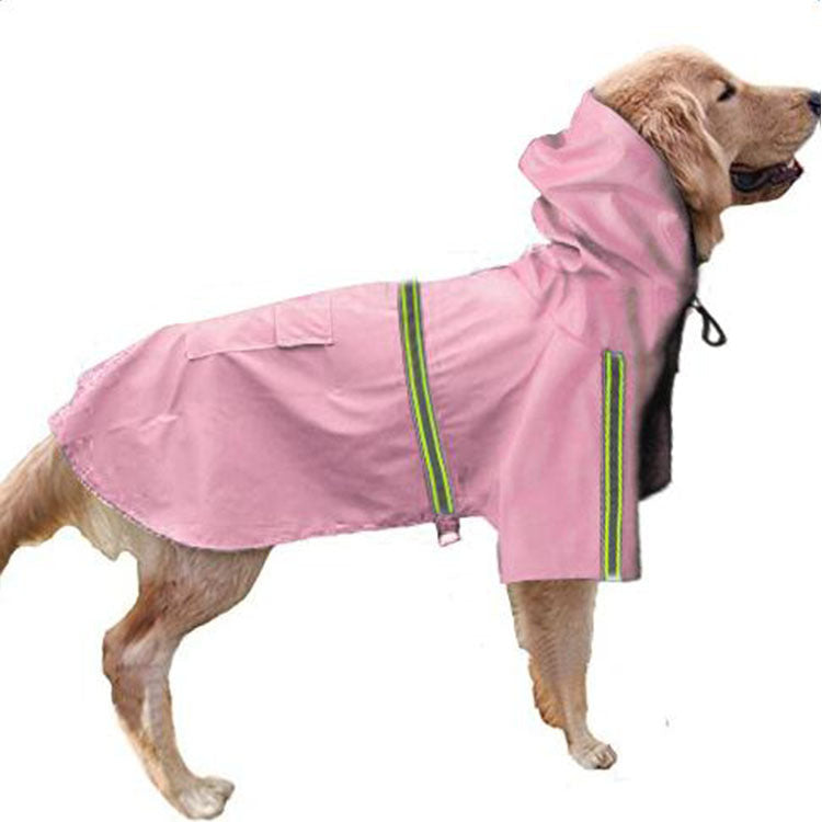 Hunde-Regenmantel wasserdicht & reflektierend – 5 Farben, S–5XL