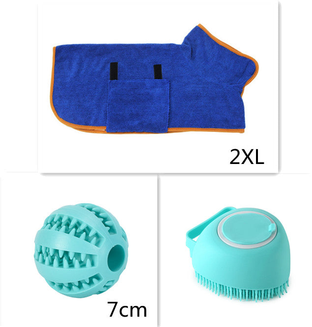 Silikon-Badebürste mit Shampoo-Füllung für Hunde & Katzen – Massage & Reinigung