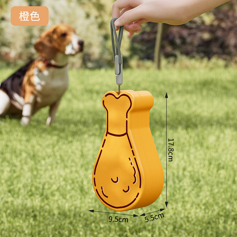 Hundewasserflasche Portabel mit Napf – 2-lagig, Outdoor, 2 Farben
