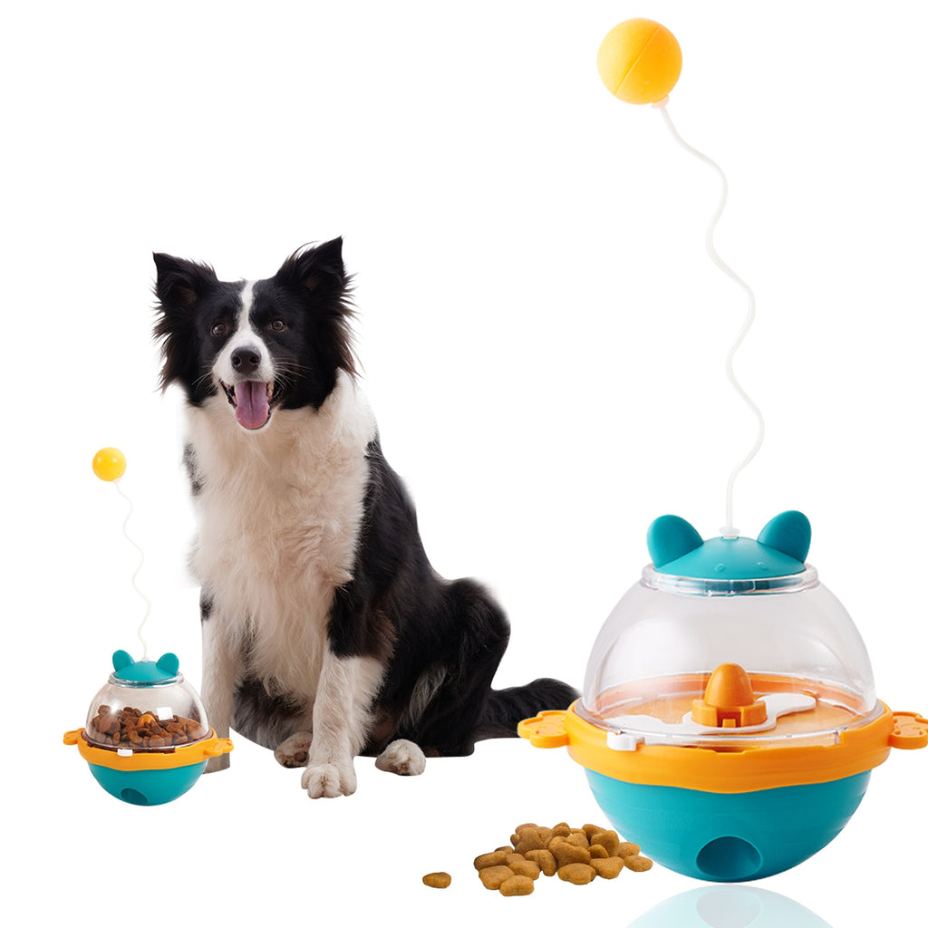 Intelligenz-Tumbler Futterball – Slow Feeder & Interaktives Spielzeug für Hunde & Katzen