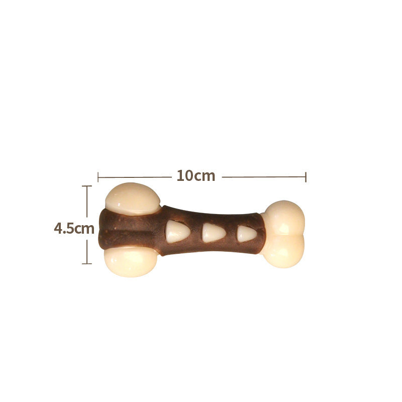 Hunde-Kauspielzeug Nylon & Leder | 9 Formen | S–L | Zahnpflege